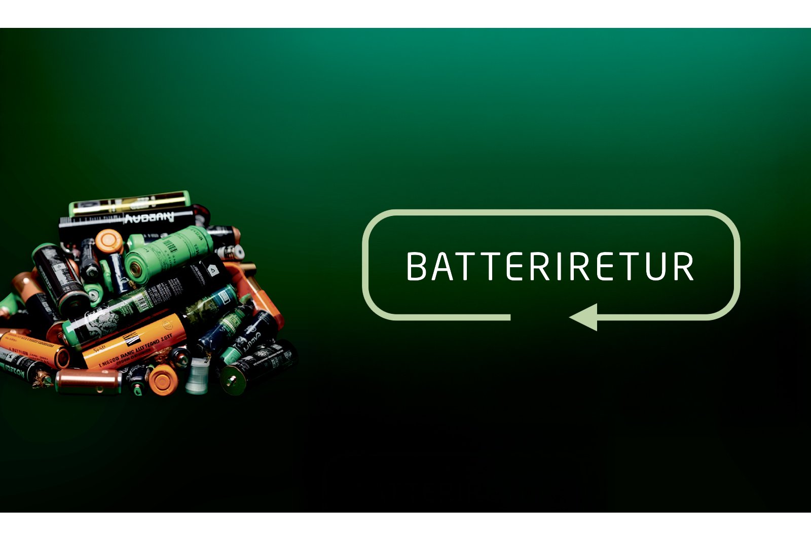 Aflevér dine brugte batterier korrekt