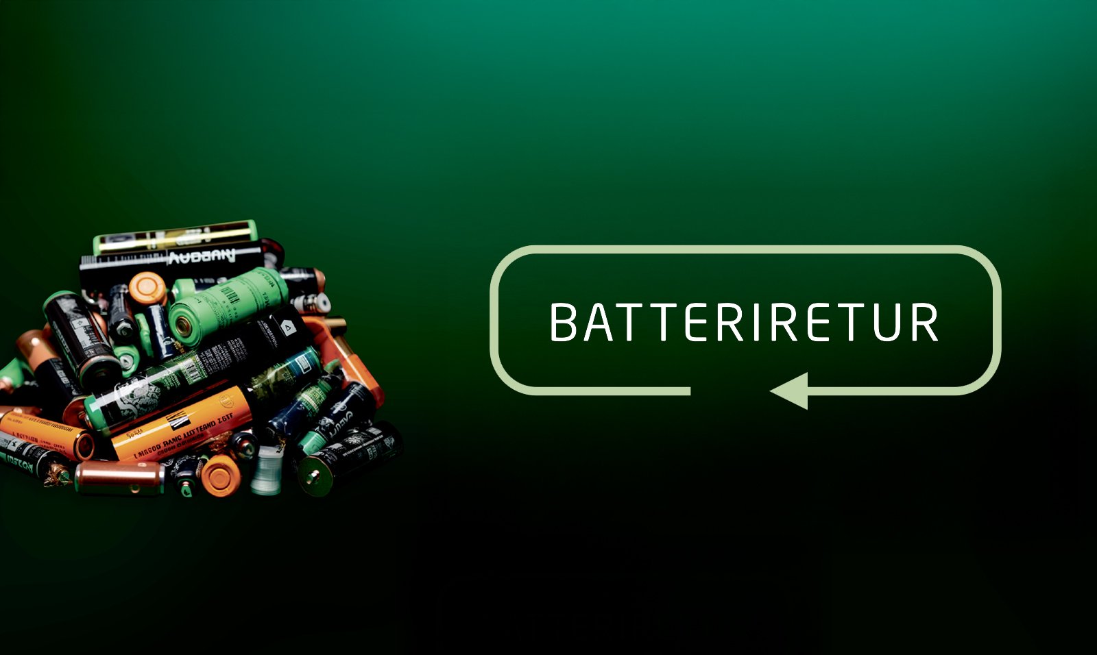 Aflevér dine brugte batterier korrekt