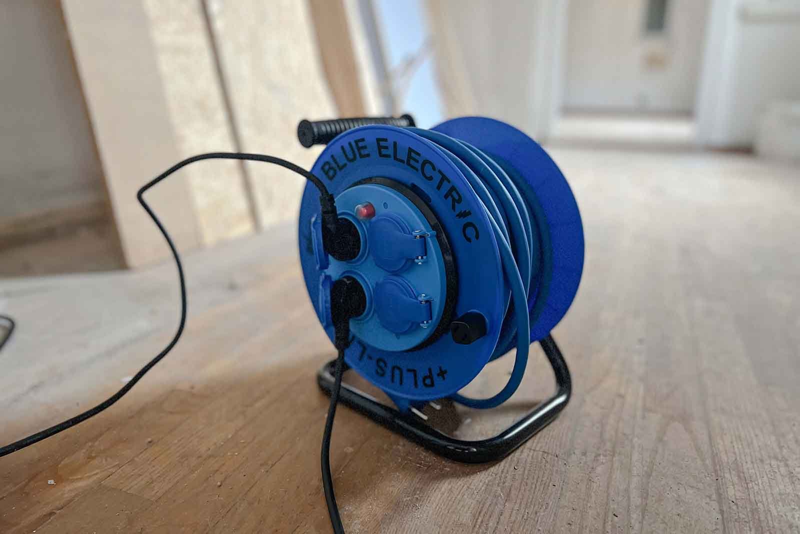 BLUE ELECTRIC Kabeltromle
