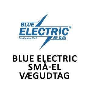 Blue Electric små-el vægudtag
