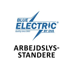 Blue Electric lampestandere