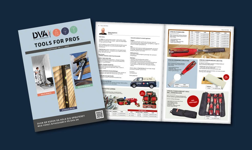 Ny TOOLS FOR PROS kampagne