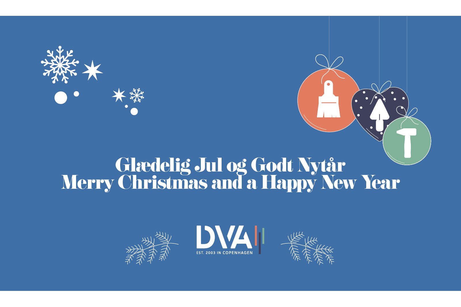 Vi holder &aring;bent mellem jul og nyt&aring;r!