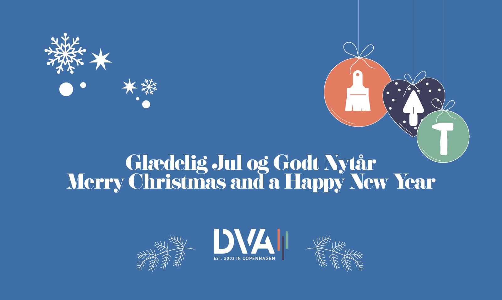 Vi holder &aring;bent mellem jul og nyt&aring;r!