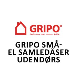 Gripo Små-el samledåser udendørs