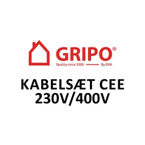 Gripo kabelsæt CEE 230/400V