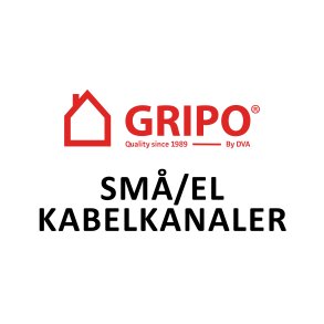 Gripo Små-el kabelkanaler