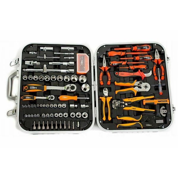 NEO Elektriker vrktjskuffert, 108 dele - 2389600