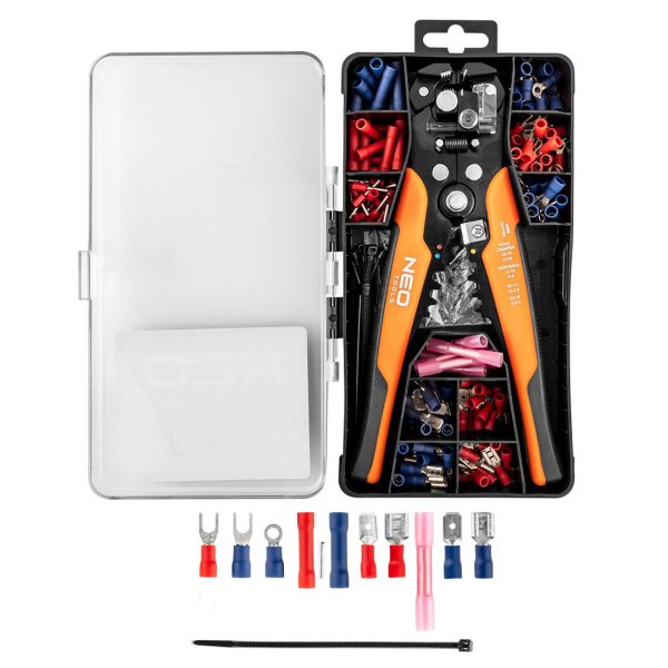 NEO automatisk kabelskotang s�t 230 dele - 2370081