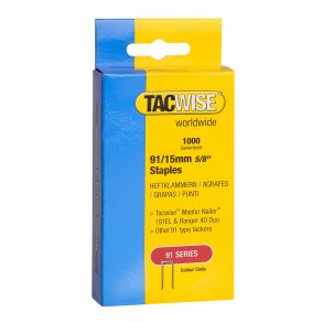 TACWISE klammer 91/15 mm - 1000 stk - 2267055