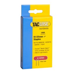 TACWISE klammer 91/25 mm - 1000 stk - 1626562
