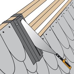 EDMA skifersaks/skiferslagsaks Pro MAT Coup 330 - 1687595