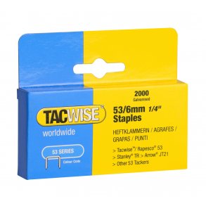 TACWISE klammer 53/6 mm 2000 stk - 1621311