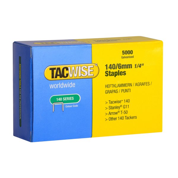 TACWISE klammer 140/6mm 5000 stk - 1605712