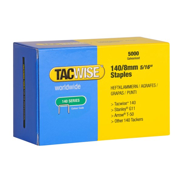 TACWISE klammer 140/8mm 5000 stk - 1605713