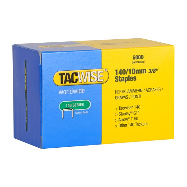 TACWISE klammer 140/10mm 5000 stk - 1605715