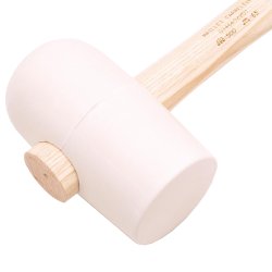 PEDDINGHAUS gummihammer hvid �65/50 mm "h�rd" 500g. - 2000679