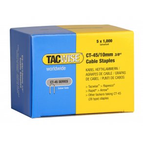 TACWISE kabel klammer CT-45 / 10mm - 5x1000 stk