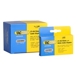 TACWISE kabel klammer CT-45 / 10mm - 5x1000 stk