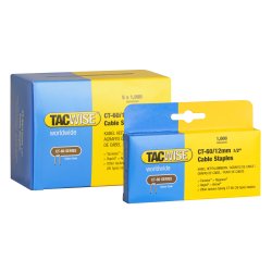 TACWISE kabel klammer CT-60/12mm - 5x1000 stk - 1605719