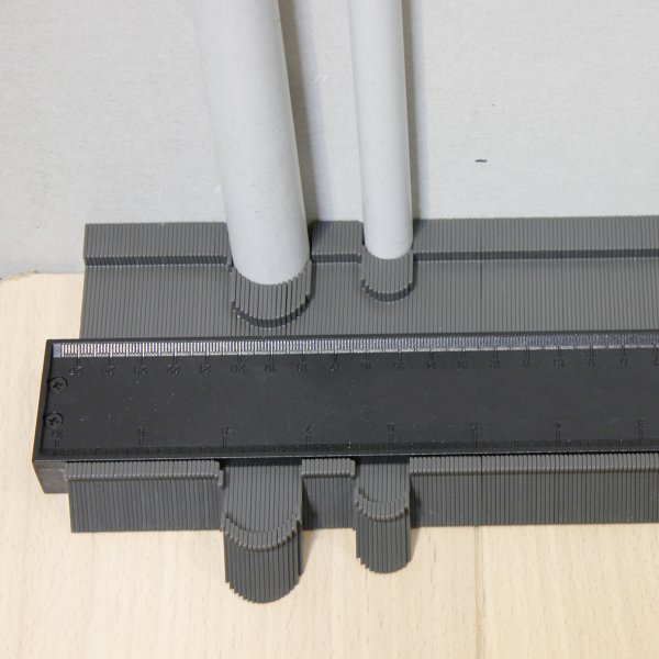 EDMA konturm�l, plast 250 mm - 1960351