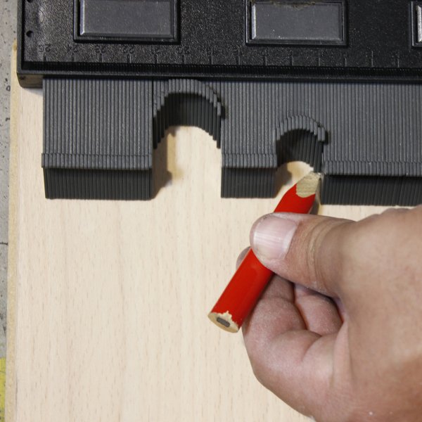 EDMA konturm�l, plast 250 mm - 1960351