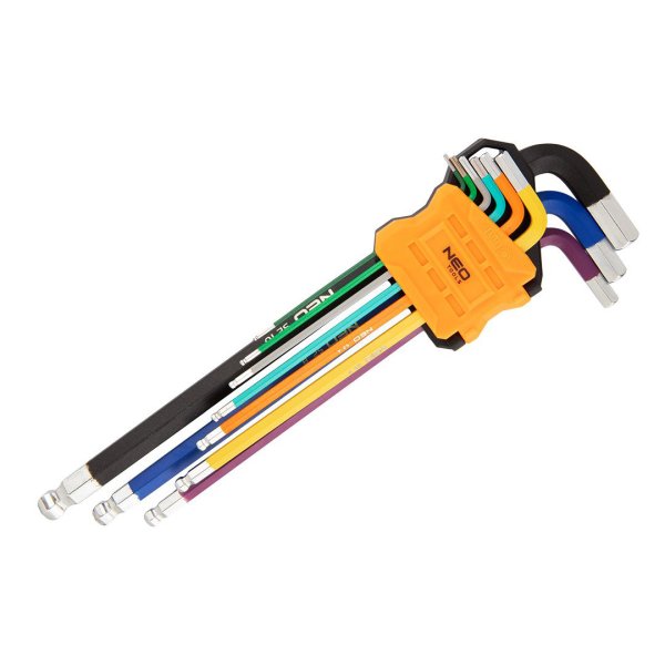 NEO unbrakon�gles�t farvet med ekstra lange 9 dele - 2398663