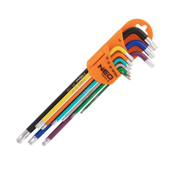 NEO torxn�gles�t farvet 9 dele - 2398662