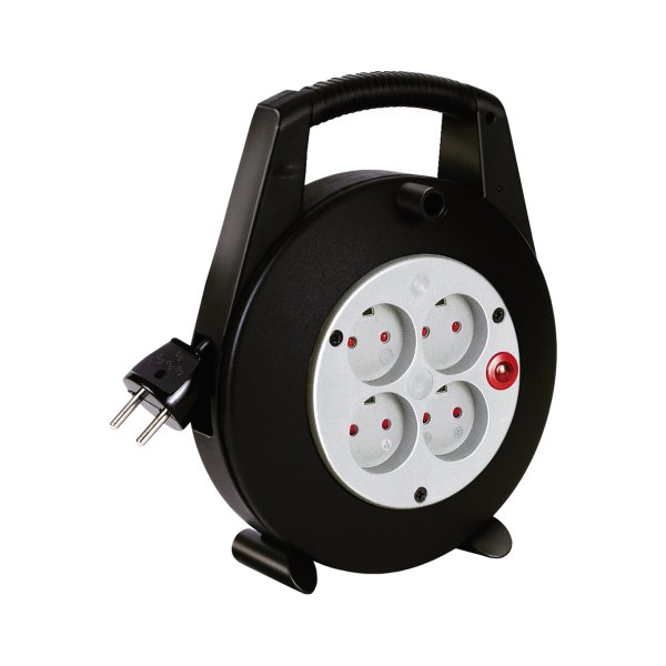BRENNENSTUHL kabelrulle VARIO u/jord PVC 20m - udg.