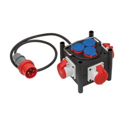 BRENNENSTUHL str�mstation CEE 400V/16A m/1m kabel 3x230V + 3x400V udtag - 2253768