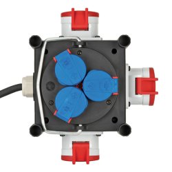 BRENNENSTUHL str�mstation CEE 400V/16A m/1m kabel 3x230V + 3x400V udtag - 2253768