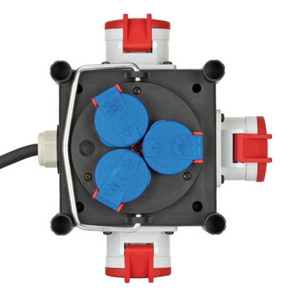 BRENNENSTUHL str�mstation CEE 400V/16A m/1m kabel 3x230V + 3x400V udtag - 2253768