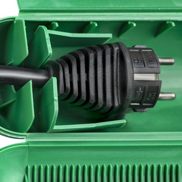 BRENNENSTUHL el-kappe IP44 gr�n - udg.