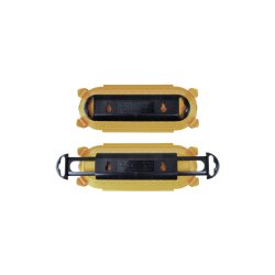 BRENNENSTUHL el-kappe IP44 gul/sort - 1338350