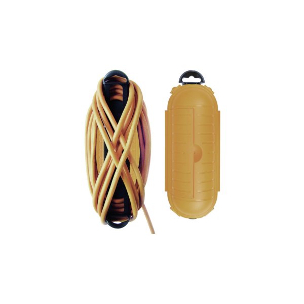 BRENNENSTUHL el-kappe IP44 gul/sort - 1338350