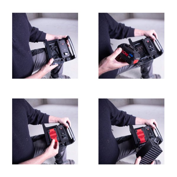 BRENNENSTUHL arbejdslampe LED 40W Multi Battery 18V - 2262736