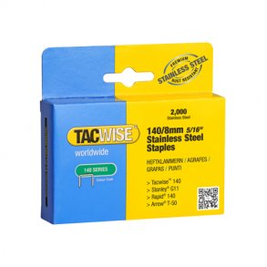TACWISE klamme 140/8mm 2000 stk rustfri - 1835449