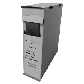 Krympeflex 3:1 sort 12-4 mm med lim boks med 2,5M - 2297699