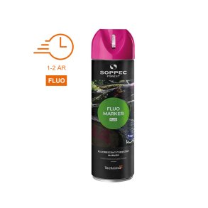 SOPPEC mrkespray SKOV FLUO 500 ml. PINK - 1810090