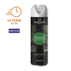 SOPPEC mrkespray skov Strong 500 ml hvid