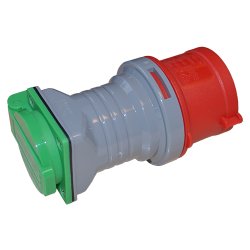 BLUE ELECTRIC overgangsadapter CEE 400V/16A til DK 230V - 1600822