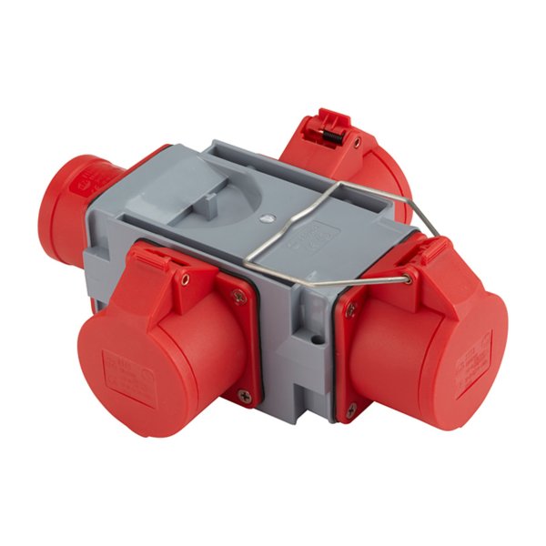 BLUE ELECTRIC forgrener CEE 400V/16A 3x400V udtag - 1601011