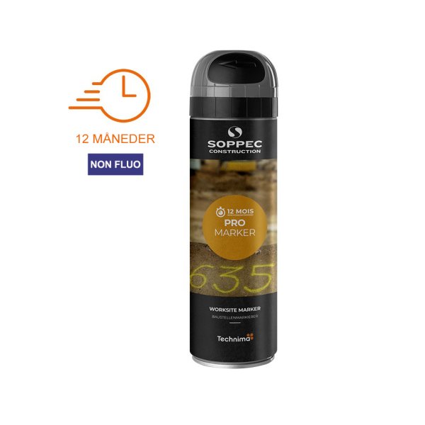 SOPPEC mrkespray PROMARKER&reg; 500 ml. GR (som RAL 7037) - 1690319