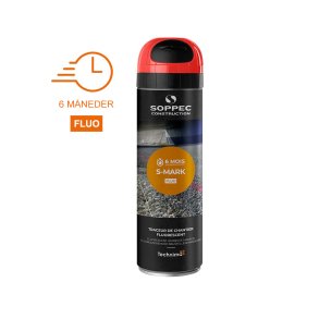 SOPPEC mrkespray S-MARK FLUO 500 ml. RD - 2112441