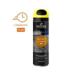 SOPPEC mrkespray S-MARK FLUO 500 ml. GUL - 2112443