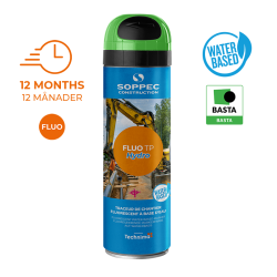 SOPPEC mrkespray TP FLUO HYDRO 500 ml. GRN - 2372729