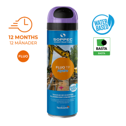 SOPPEC mrkespray TP FLUO HYDRO 500 ml. LILLA - 2372732