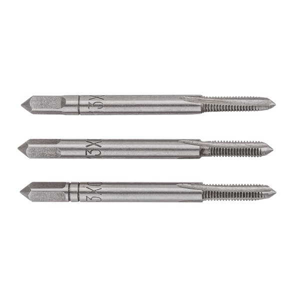 TOPEX snittappest 3 dele - spidstap, grundtap, mellemtap - M3 - 2351339