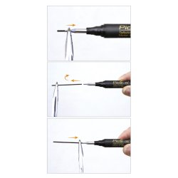 PICA Ink dybhulsmarker sort - 1392382