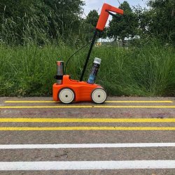 SOPPEC mrkespray TRACING PRO 750 ml. BL (RAL 5017) - til SOPPEC Driver - 2278001